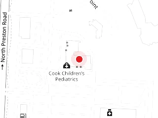 Map showing Rockstar Martial Arts North Prosper in Prosper, TX
